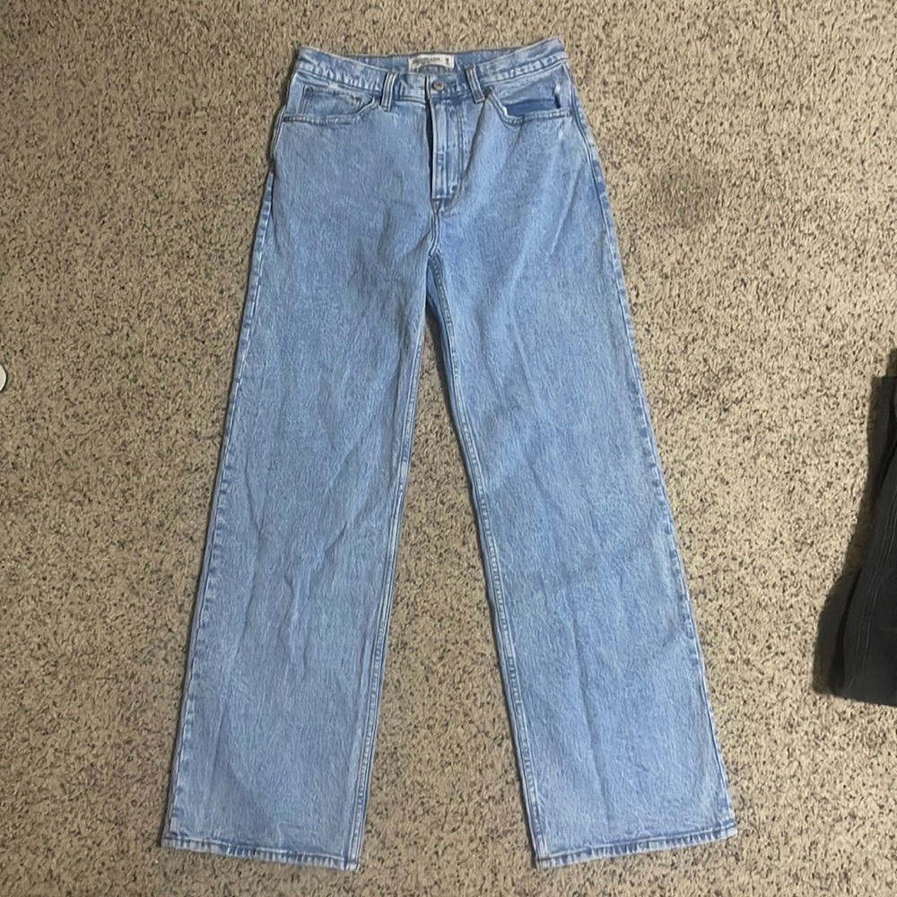 Abercrombie & Fitch | Light Blue 90s Relaxed High Rise Women Jeans
